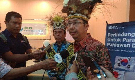 Direktur Perluasan Kepesertaan dan Hubungan Antar Lembaga BPJS Ketenagakerjaan, E Ilyas Lubis.