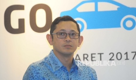 Direktur PT Blue Bird yang juga Ketua DPP Organisasi Angkutan Darat (Organda) Adrianto Djokosoetono