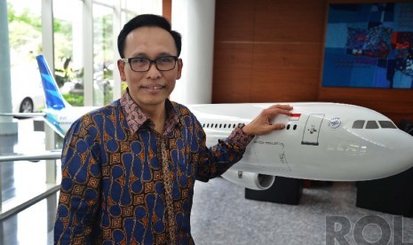 Direktur Utama Garuda Indonesia M Arif Wibowo.