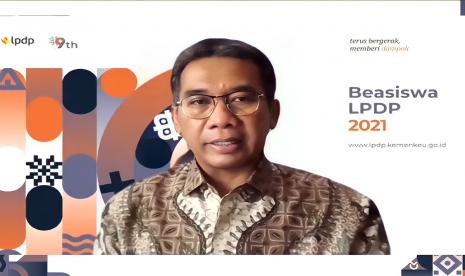 Direktur Utama Lembaga Pengelola Dana Pendidikan (LPDP), Andin Hadiyanto.