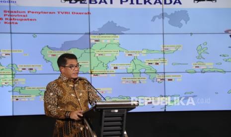 Direktur Utama Lembaga Penyiaran Publik Televisi Republik Indonesia (LPP TVRI) Iman Brotoseno.