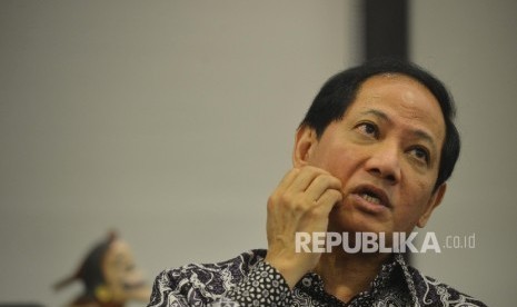 Direktur Utama Mandiri Utama Finance (MUF) Stanley S Atmadja. (Republika/ Raisan Al Farisi)