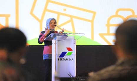 Direktur Utama Pertamina Nicke Widyawati pada acara Cost Optimization Appreciation Day yang dilaksanakan Rabu (6/3/2024), menyampaikan apresiasinya kepada seluruh tim yang memberikan kontribusi luar biasa untuk mencapai hasil ini. 