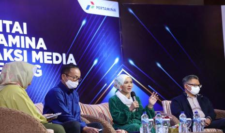 Direktur Utama Pertamina Nicke Widyawati.