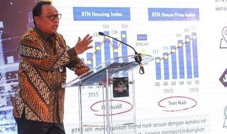 Direktur Utama PT Bank Tabungan Negara (Persero) Tbk Maryono.