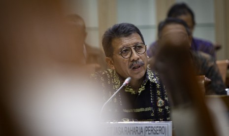 Direktur Utama PT Jasa Raharja (Persero) Budi Rahardjo Slamet.