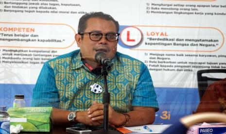 Direktur Utama PT PMLI Chiefy Adi Kusmargono. PT PMLI menandatangani MoU dengan Himpunan Ahli Pelabuhan Indonesia (HAPI), Jumat (4/12). Hadir dan turut menandatangani MoU pada hari ini Direktur Utama PT PMLI Chiefy Adi Kusmargono dan Ketua Umum HAPI Ir. Sumardi. Acara tersebut juga dihadiri oleh Wahyono Bimarso, Jasief Putraharja, Ajiph Razifman A, Hidayat Mao, Kemal Heryandri, Bambang, Nurjadin Surur.