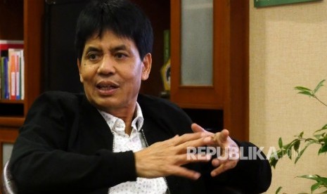 Direktur Utama Pupuk Indonesia Holding Aas Asikin Idat.  (Republika/Darmawan) 