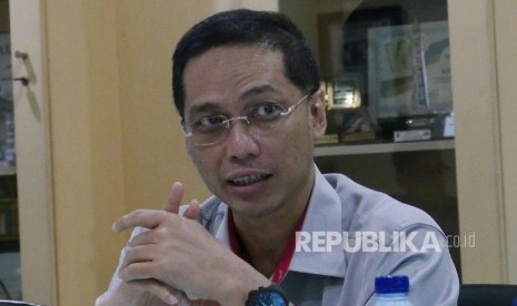 Direktur Utama Semen Indonesia Rizkan Chandra. (Republika/ Darmawan)