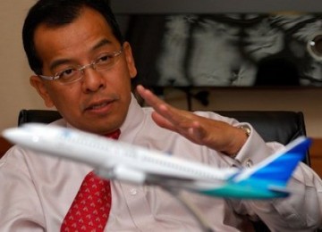 Direktur Utama Garuda Indonesia, Emirsyah Satar