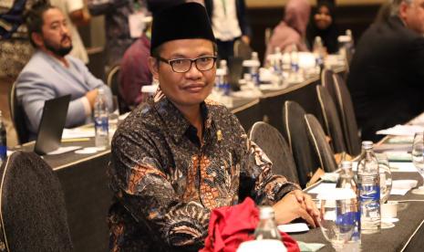 Dirjen Bimas Islam Kemenag, Kamaruddin Amin hadir dalam pembukaan forum internasional Religion of Twenty (R20) di Hotel Grand Hyatt, Nusa Dua, Badung, Bali, Rabu (2/11/22). Forum yang digagas Pengurus Besar Nahdlatul Ulama (PBNU) dan Liga Muslim Dunia itu menghadirkan para tokoh agama dari seluruh dunia.