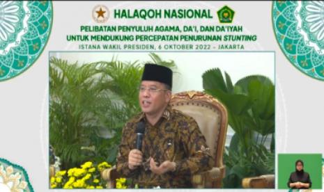 Dirjen Bimas Islam Kemenag, Kamaruddin Amin menilai masjid merupakan sarana yang efektif dalam menyampaikan pesan keagamaan dan kebangsaan, termasuk informasi penurunan stunting. Menurutnya, program penurunan stunting sesuai dengan ajaran Al-Qur