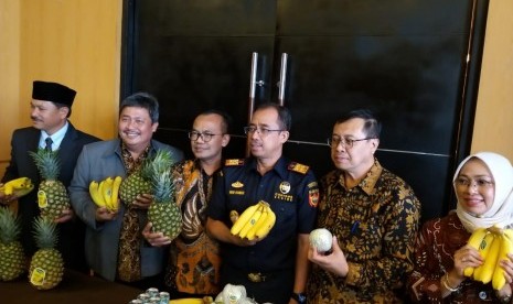 Dirjen Hortikultura Prihasto dan perwakilan kementerian lainnya berkomitmen meningkatkan ekspor, di antaranya bidang pertanian.