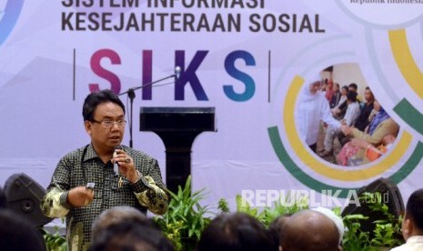 Dirjen Perlindungan dan Jaminan Sosial Kemensos Harry Hikmat.