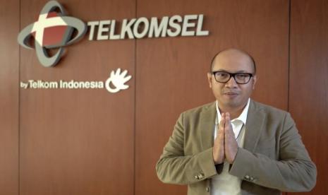 Dirut Telkomsel Setyanto Harnoto.