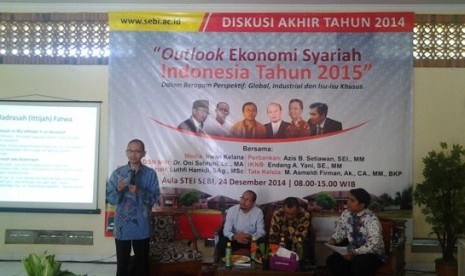 diskusi akhir tahun stei sebi tentang ekonomi syariah