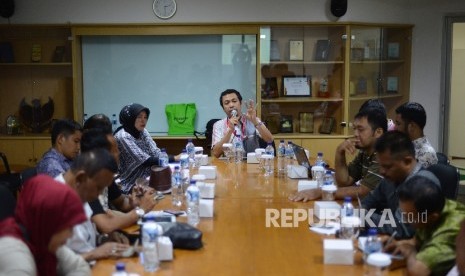 Diskusi antara redaksi Republika dengan puluhan wartawan dari Tanah Datar