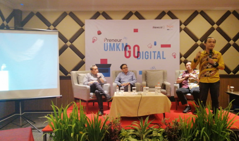 Diskusi iPreneur BTPN bertemakan Usaha Mikro Kecil Menengah (UMKM) Go Digital di Yogyakarta.