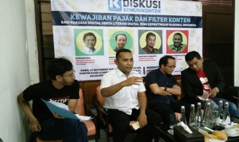 Diskusi Kewajiban Pajak dan Filter Konten Bagi Raksasa Digital, Serta Literasi Digital Untuk Kepentingan Nasional Indonesia