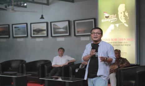 Diskusi Kopi Kebangsaan di Digra Coffee, Jakarta Selatan, Jumat (30/12/2022).