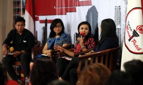 Diskusi perempuan dan politik di DPP Taruna Merah Putih