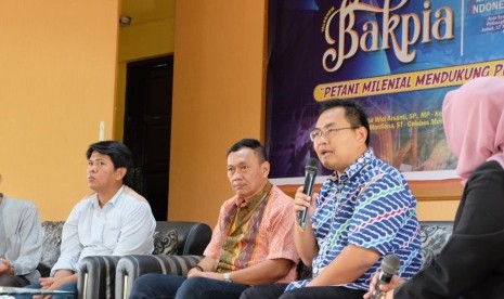 Diskusi petani millenial di Gowa Sulawesi Selatan