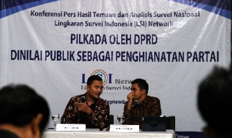 Diskusi tentang RUU Pilkada di Jakarta.