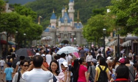 Disneyland dan Ocean Park, ditutup mulai Ahad (26/1) (Foto: Disneyland Hong Kong)