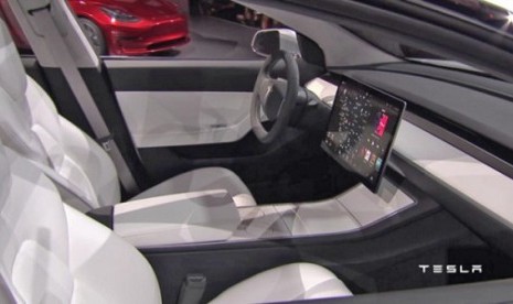 Display mobil Tesla