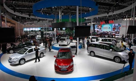 Pameran mobil (ilustrasi). Penjualan mobil di China saat ini mulai menunjukan peningkatan. Tercatat pada Juli 2020, penjualan mobil di China naik 16,4 persen dibandingkan periode yang sama tahun sebelumnya menjadi 2,1 juta unit.