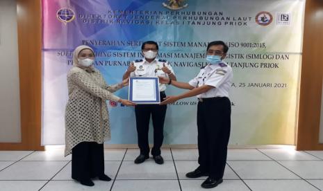 Distrik Navigasi Kelas I Tanjung Priok Peroleh Iso 9001:2015