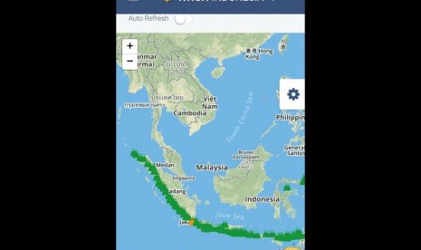 Ditjen Hubud monitor berkala status Gunung Anak Krakatau.