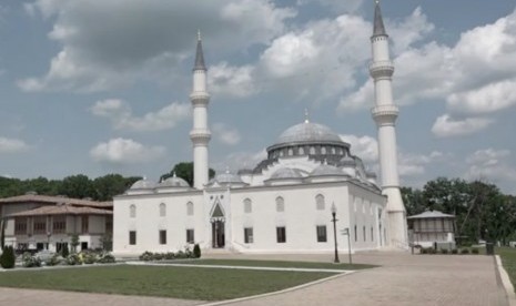 Masjid yang dibangun Diyanet Turki (Ilustrasi)