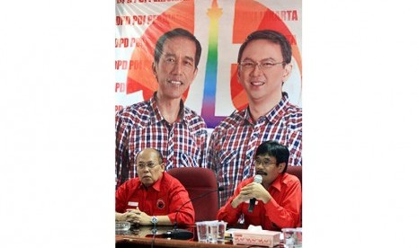 Djarot (kanan) , Cawagub DKI Jakarta