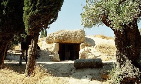 Dolmen kuno di Antequera, Spanyol.