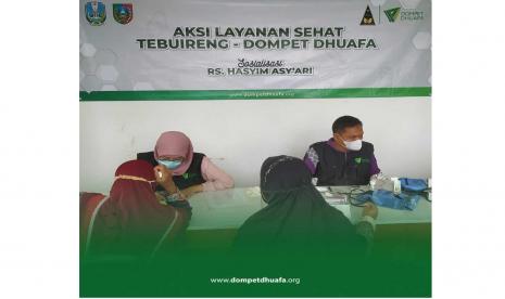 Dompet Dhuafa bersama Pondok Pesantren (Ponpes) Tebuireng menyelenggarakan sosialisasi Rumah Sakit Hasyim Asyari serta Aksi Layanan Sehat (ALS).