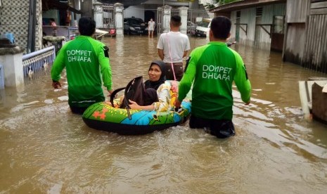 Banjir Samarinda. (ilustrasi).