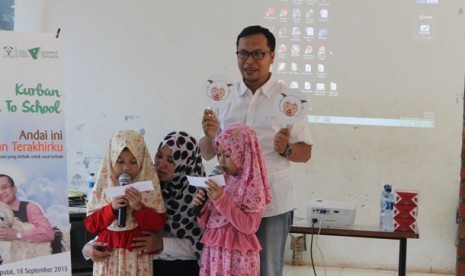 Dompet Dhuafa menggelar edukasi kurban kepada anak