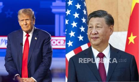 Donal Trump dan Xi Jinping