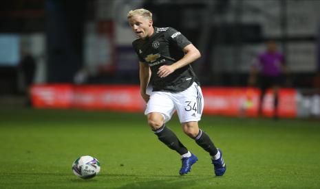 Gelandang MU, Donny van De Beek.