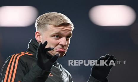 Gelandang Manchester United, Donny van de Beek.