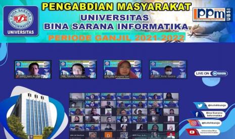  Dosen Program Studi (prodi) Teknologi Komputer, Fakultas Teknik dan Informatika (FTI), Universitas BSI (Bina Sarana Informatika) sukses mengadakan kegiatan pengabdian masyarakat berupa pelatihan public speaking, secara daring melalui Zoom.