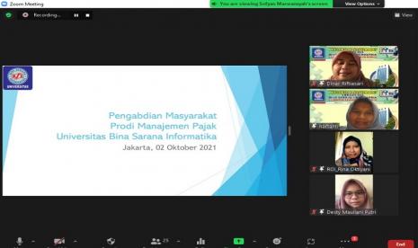 Dosen Universitas BSI (Bina Sarana Informatika), Fakultas Ekonomi dan Bisnis (FEB), Program Studi (prodi) Manajemen Pajak mengadakan pengabdian masyarakat dalam bentuk pelatihan pemanfaatan traffic organic media sosial untuk meningkatkan penjualan produk. Kegiatan ini dilakukan pada Sabtu (2/10) silam, bertempat di RPTRA Cipinang Besar Utara, Jalan Swadaya No 2 Rt. 6/Rw 14, Jatinegara, Jakarta Timur. 