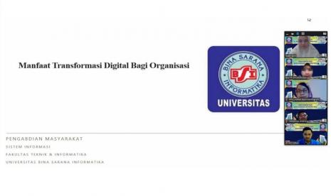 Dosen Universitas BSI (Bina Sarana Informatika) mengadakan kegiatan pengabdian masyarakat (PM) sebagai salah satu pengamalan tri dharma perguruan tinggi.