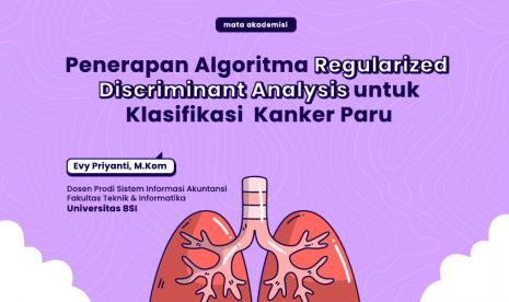 Dosen Universitas BSI melakukan penelitian terkait kanker paru.