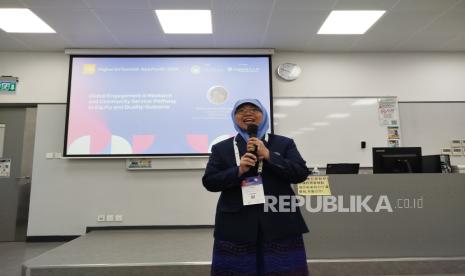 Dosen Universitas Muhammadiyah Surakarta (UMS), Dr. Nisa Rachmah Nur Anganthi, M.Si, Psikolog., menjadi salah satu presenter dalam acara Quacquarelli Symonds (QS) Higher Ed Summit Asia Pasifik 5-7 November 2024, di Macau University of Science and Technology (MUST), Macau SAR, Cina.