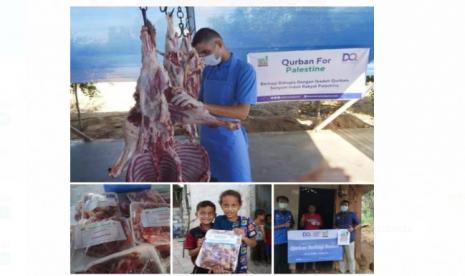 DQ bahkan bekerjasama dengan lembaga dari Singapura, yaitu Nadi Furqon menyalurkan qurban.