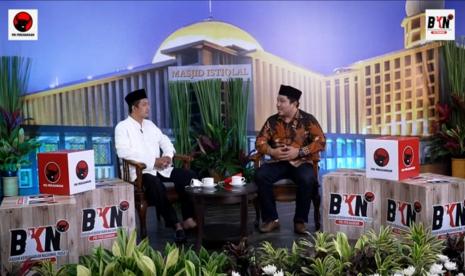 Dr. Muhammad Sofin Sugito, MA., dalam acara Inspirasi Sahur: Islam dan Kebangsaan yang ditayangkan di akun youtube BKNP PDI Perjuangan, Jumat dini hari (7/5).