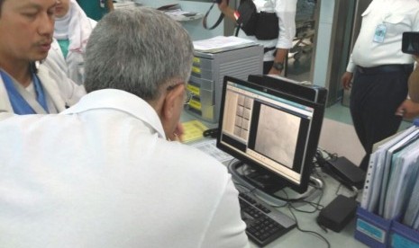 Ilustrasi suasana tenaga medis di King Abdullah Medical City Makkah.