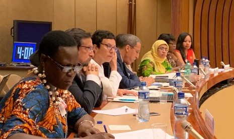 Wakil Ketua Muhammadiyah Disaster Management Center (MDMC),  Rahmawati Husein, jadi pembicara dalam panel tingkat tinggi untuk  kemanusiaan PBB di Genewa, Rabu (26/6). 